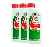 CASTROL GTX 5W-30 A5/B5 Olio Motore, ILSAC GF-4, API SL, ACEA B5, 3x1 Litro