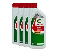 CASTROL GTX 5W-30 C4 Pkw-Motorenöl Renault RN0720, MB 226.51,4x1 Litro