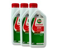 CASTROL GTX 5W-40 A3/B4 Pkw-Motorenöl VW 502 00, VW 505 00, MB 229.3,3x1 Litro