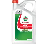 Castrol GTX ultraclean 10w40 A3/B4 olio motore auto benzina diesel 1X5lt...