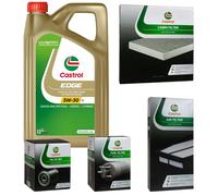 CASTROL Kit Diagnosi Auto 5 L Edge Titanio 5W-30 Ll per Seat Cordoba 1.9 Td