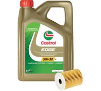Castrol Kit Olio Motore Edgell5W30-4+Fo