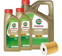 Castrol Kit Olio Motore Edgell5W30-6+Fo