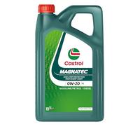 Castrol Magnatec 0W-20 FE 5L | Olio Motore Sintetico Per Auto Benzina E Diesel | Lubrificante SAE 0W-20 Fuel Economy | Protezione All'Avviamento A Freddo E Prestazioni Costanti
