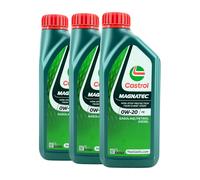 CASTROL Magnatec 0W-20 FE Olio Motore, PSA B71 2010, 3x1 Litro