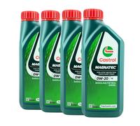 CASTROL Magnatec 0W-20 FE Olio Motore, PSA B71 2010, 4x1 Litro