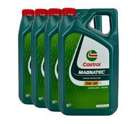 CASTROL Magnatec 0W-30 C2 Pkw-Motorenöl Acea C2, PSA B71 2312,4x5 Litro