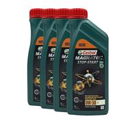 CASTROL Magnatec 0W-30 D Pkw-Motorenöl Acea C2, 4x1 Litro