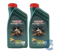 Castrol Magnatec 10w-40 2 Litri Stop-start Olio Motore Auto Diesel Benzina