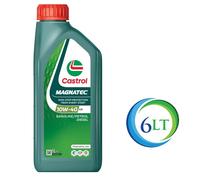 Castrol MAGNATEC 10W40 olio motore 6L semisintetico benzina diesel ACEA A3/B4