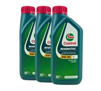CASTROL Magnatec 5W-30 C2 Olio Motore PKW PSA B71 2290, ACEA C2, 3x1 Litro