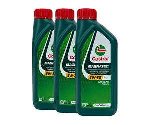 CASTROL Magnatec 5W-30 C3 Pkw-Motorenöl Renault RN0700 Renault RN0710, 3x1 Litro
