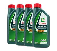 CASTROL Magnatec 5W-40 A3/B4 Olio Motore, RENAULT RN 0710, VW 502 00, 4x1 Litro