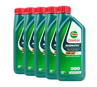 CASTROL Magnatec 5W-40 C3 OLIO MOTORE PKW BMW Longlife-04, ACEA C3, 5x1 Litro
