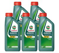 Castrol Magnatec 5W30 C3 Olio Motore Sintetico 5 Litri DPF Auto Diesel Benzina