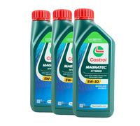 CASTROL Magnatec Hybrid 5W-30 Olio Motore, ILSAC GF-6, API SP, 3x1 Litro