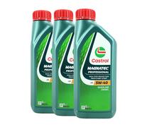 CASTROL Magnatec Professionale A3 5W-40 Olio, MB 229.5, VW 505 00, 3x1 Litro