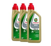 CASTROL MTX 10W-40 Olio Per Trasmissione API SG, 3x1 Litro