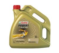 Castrol Oli Motore Sintetici Potenza 1 Racing 2T - Bottiglia 4L | API TC, JASO FD, ISO-L-EGD, semisintetico, per sistemi a iniezione olio e premiscela fino a 50:1