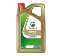 Castrol Olio motore Edge 0W-40 Benzina Diesel Ibrido 5 litri