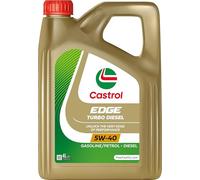 OLIO MOTORE LUBRIFICANTE 4L CASTROL EDGE TURBO DIESEL 5W-40 ACEA C3; API SN/CF