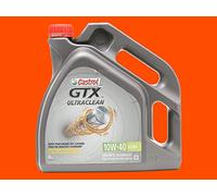 CASTROL Olio motore GTX Ultraclean 10W-40 Olio parzialmente sintetico Olio 4 L