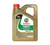 CASTROL Olio motore Power 1 15W-50 Olio minerale 4 L Compatibilità con AIXAM A.751 Hatchback Scouty Cabrio