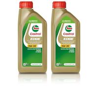 Castrol, olio per motore Edge Titanium FSTTM 5W-30 LL, 2 litri (2 taniche da 1 l); specifiche e autorizzazioni:Acea C3; autorizzazione Mercedes Benz 229.31/229.51; Volkswagen 504 00/507.00 (etichetta in lingua italiana non garantita)