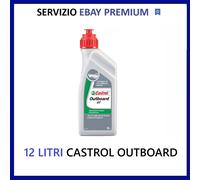 CASTROL - OUTBOARD 4T 12 litri MIGLIOR PREZZO API SL/CF OFFERTA STOCK € 99,00