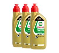 CASTROL 15W50 Olio motore moto Power release - Superior Acceleration 4T TriZone
