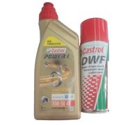 CASTROL POWER 1 4T 15W-50 PIAGGIO 1 LITRO OLIO MOTORE + SPRAY CASTROL SWITOL