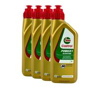 CASTROL Power 1 Scooter 2T 2-Ruote Olio Motore ISO-L-EGD JASO FD, 4x1 Litro