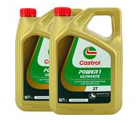 CASTROL Power 1 Ultimate 2T 2-Rad Olio ISO-L-EGD, Jaso Fd, Api TC, 2x4 Litro