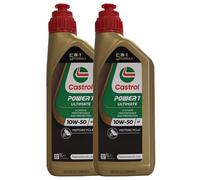 1L OLIO CASTROL POWER 1 ULTIMATE 4T 10W-50 OLIO MOTORE MOTO