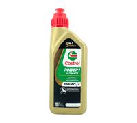 CASTROL Power 1 Ultimate 4T 10W-60 Olio Motore 1L 1 Unità, Semi Sintetico