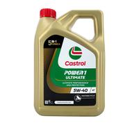 CASTROL Power 1 Ultimate 4T 5W-40 Olio Per Moto API SN, JASO MA2, 2x4 Litri