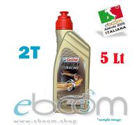 CASTROL POWER RACING 2T 100% Sintetico Racing Ultimate Performance ISO-L-EDG 5 L