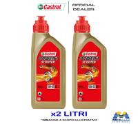 CASTROL Power 1 Scooter 4T 5W-40 2-Rad Olio Motore Api Sl, Jaso MB , 1 Litro