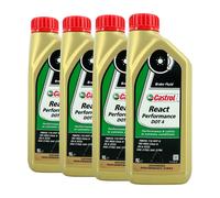 CASTROL React Performance DOT 4 Liquido Frenante, SAE J1703, 4x1 Litro