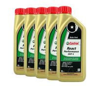 CASTROL React Performance DOT 4 Liquido Frenante, SAE J1703, 5x1 Litro