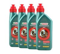 CASTROL Transmax Atf Dex/Merc Multivehicle Olio Ingranaggi, Mercon, 4x1 Litro