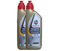 Castrol Transmax Axle Lunga Vita 75W-90 2x1 Litro GL-5 Olio Differenziale Cambio