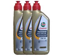 Castrol Transmax Axle Lunga Vita 75W-90 3x1 Litro GL-5 Olio Differenziale Cambio
