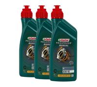 CASTROL Transmax Manuale EP 80W-90 Trasmissione, Api GL-4, Zf Te-Ml 17A, 3x1 Lt.