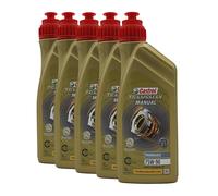 CASTROL TRANSMAX Manuale Transaxle 75W-90 Olio Per Cambio VW 501 50, 5x1 Litri