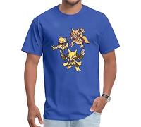 Casual Abra Kadabra And Alakazam Mens T Shirt 2023 Popular Short Wrestling Crewneck TV Series Friends Tops Shirt Tee-Shirt