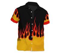 Casual Camicia Uomo - Camicia Classica da Lavoro Casual da Indossare in Modo Formale in Tessuto Confortevole a Maniche Lunghe con Bottoni per l'uso Quotidiano e con Un Design Moderno su Misura