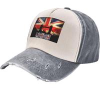 Casual Cappellino da Baseball Union Jack British Flag London Bridge Cappelli Visiera Casuale Trucker Cappellino per Unisex Esterna Estivo