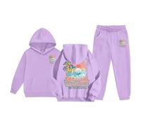 Casual Felpa in Cotone Ragazza Ragazzo Autunnali e Invernali Maglione Natalizio Divertente Invernale per Bambini T-Shirt Girocollo Morbida Senza Cappuccio Natale 3-14 Anni
