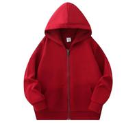 Casual Felpa in Cotone Ragazza Ragazzo Autunno e Inverno Sweatshirt Graziosa Calda Fodera Pile Cappotto Eleganti Bambini Senza Cappuccio Natale Abbigliamento per Ragazze 5-14 Anni